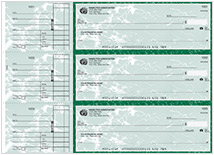 Green Marble General Purpose Business Check