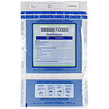 Premier 11x15 Vertical Blue Pocket - Blue Back
