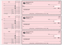Pink Safety General Purpose Business Check